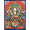 Chenrezig Masterpiece Thangka Painting