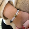 Black Onyx & Opalite Bracelet