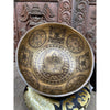 Green Tara Carved Singing Bowl