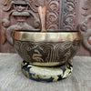 Dharma Chakra Carved Singing Bowl