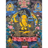 Manjushri Thangka - Silk Framed