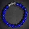 Blue Agate Om Bracelet