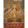 Chenrezig Compassion Buddha Thangka