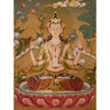 Chenrezig Compassion Buddha Thangka