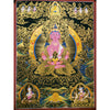 Amitayus Buddha Tibetan Thangka Painting