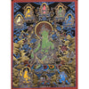 Green Tara Thangka