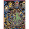 Green Tara Thangka