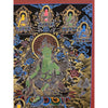 Green Tara Thangka