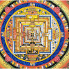 Kalachakra Mandala Tibetan Thangka Painting