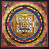 Kalachakra Mandala Tibetan Thangka Painting