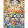 Mother Goddess Chundi Tibetan Thangka Painting