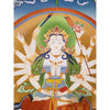 Mother Goddess Chundi Tibetan Thangka Painting