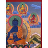 Eight Set Medicine Buddha Thangka