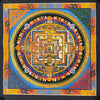 Kalachakra Mandala Tibetan Thangka Painting