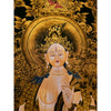 White Tara Thangka Painting