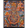 Buddha Life Story Mandala Thangka