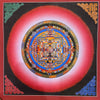 Kalachakra Mandala Tibetan Thangka Painting