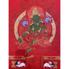 Green Tara Thangka