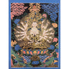 Mother Goddess Chundi Tibetan Thangka Painting