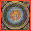 Om Mantra Mandala Thangka