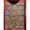 Buddha Life Story Mandala Thangka - Silk Framed