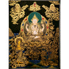 Chenrezig Thangka Painting