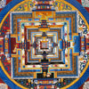 Kalachakra Mandala Tibetan Thangka Painting