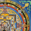 Kalachakra Mandala Tibetan Thangka Painting