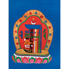 Kalachakra Alphabet Tibetan Thangka Painting