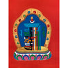 Kalachakra Alphabet Tibetan Thangka Painting