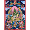 Green Tara Thangka