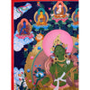 Green Tara Thangka