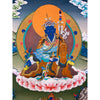 Orgyen Menla (Guru Rinpoche of Medicine) Thangka