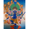 Akash Bhairab Thangka