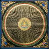 Om Mantra Mandala Thangka