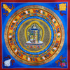 Kalachakra Alphabet Tibetan Thangka Painting