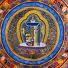 Kalachakra Alphabet Tibetan Thangka Painting