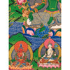 Green Tara Large Thangka