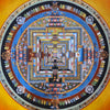 Kalachakra Mandala Tibetan Thangka Painting