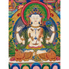 Chenrezig Masterpiece Large Thangka Painting