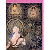 White Tara Masterpiece Thangka