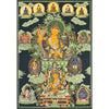 Manjushri + Jambhala Thangka