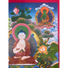 Vairocana Buddha Thangka Painting