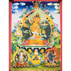 Manjushri God Of Wisdom Tibetan Thangka Painting