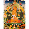 Manjushri God Of Wisdom Tibetan Thangka Painting