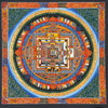 Kalachakra Mandala Tibetan Thangka Painting