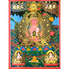 Amitayus Buddha Tibetan Thangka Painting