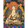 White Tara Large Thangka