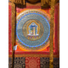 Kalachakra Alphabet Silk Framed Thangka Painting