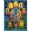 Eight Set Medicine Buddha Thangka